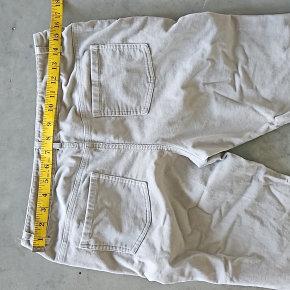 Tan cream khaki corduroy pants willismith size 8 - Picture 4 of 7